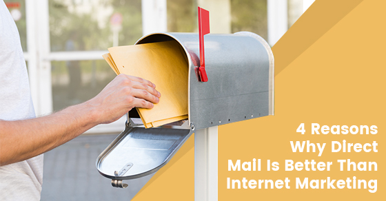 Advantages of Direct Mail Over Internet Marketing