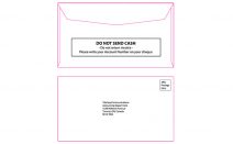 Single Windowed Printed Envelopes