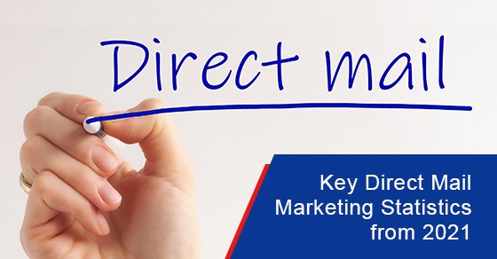 Key direct mail marketing statistics from 2021