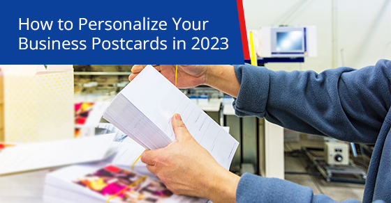 How to personalize your business postcards in 2023