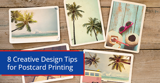 8 creative design tips for postcard printing