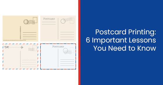 Postcard printing: 6 important lessons you need to know