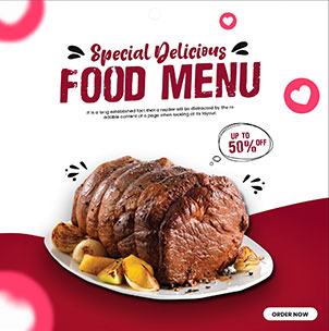  Restaurant Advertising Banner